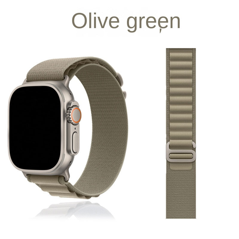 Compatible Apple Watch Band for Apple Watch Series 11/10, High Mountain Nylon Loop Band Ultra