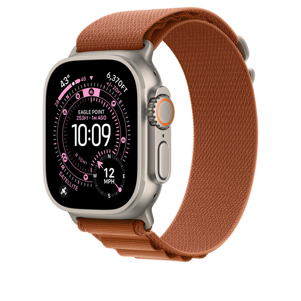Compatible Apple Watch Band for Apple Watch Series 11/10, High Mountain Nylon Loop Band Ultra
