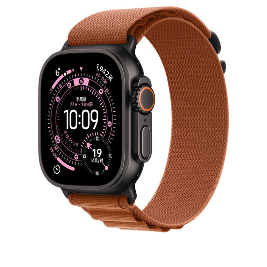 Compatible Apple Watch Band for Apple Watch Series 11/10, High Mountain Nylon Loop Band Ultra