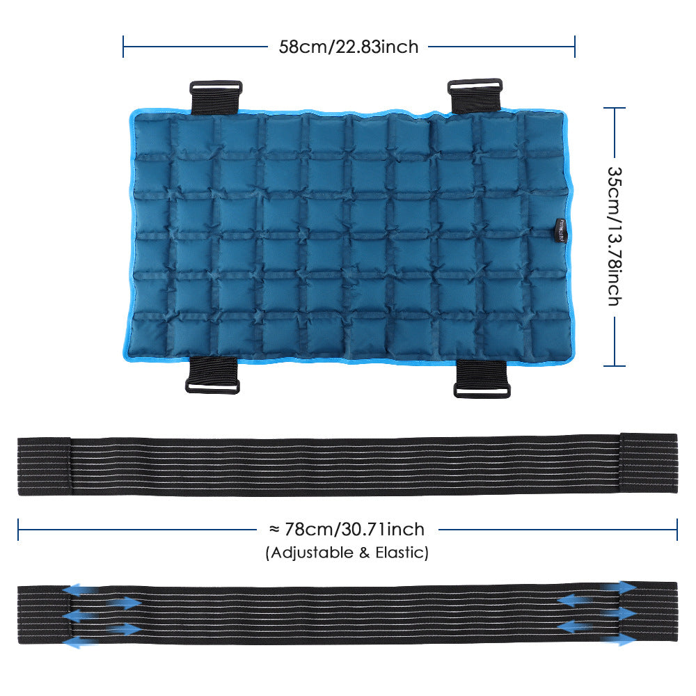 Multi functional hot compress ice compress strap style to relieve pain and protect the waist