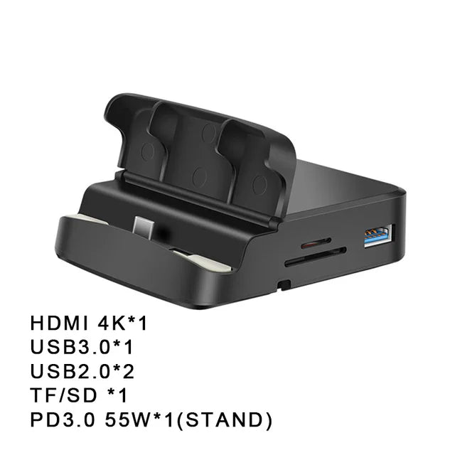 8 in 1 USB-C Hub Docking Station front view