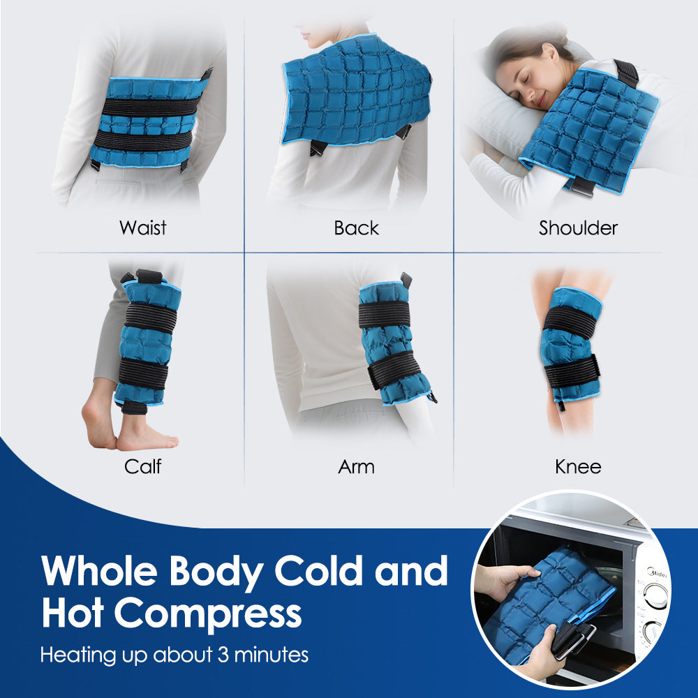 Multi functional hot compress ice compress strap style to relieve pain and protect the waist