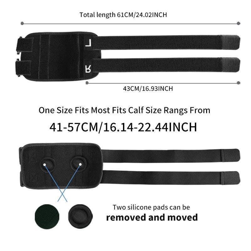 Adjustable sports support leg straps ischium leg guards and protective gear