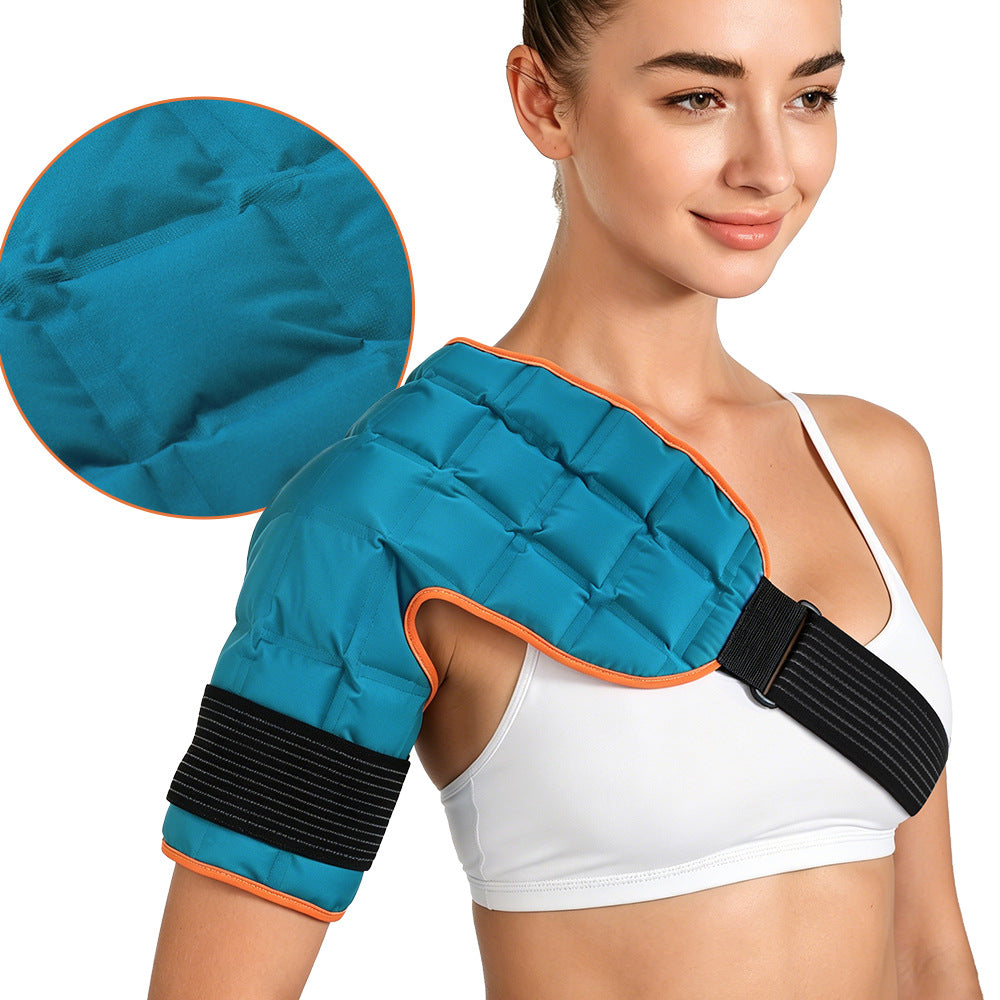 Multi functional hot compress ice compress strap style to relieve pain and protect the waist