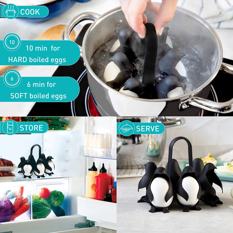 Penguin Egg Poacher kitchen egg steamer