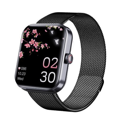 Smart Watch with Heart Rate, Blood Pressure, Body Temperature Monitoring, Sleep Tracking, Step Counter,