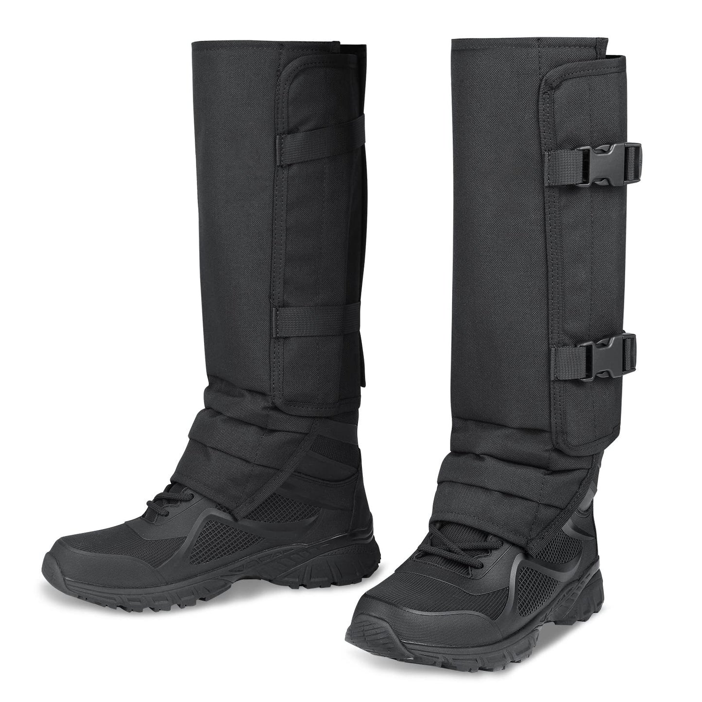 Anti venom snake bite leg guard jungle walking leg guard black camouflage leg guard